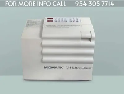 Midmark Ritter M11 Ultraclave Automatic Sterilizer Autoclave Dental • $3075