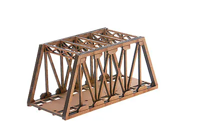 N-BR004 Single Track Short Girder Rail Bridge N Gauge Model Laser Cut Kit • £7.50