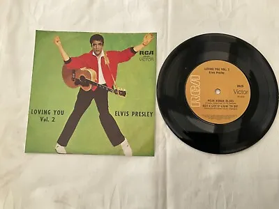 Elvis Presley Ep Reissue Loving You Vol 2. Australia / New Zealand. Rca 20129 • $9.33