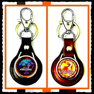 Steel Panther  Two Exclusive Leather Keychains Rock N’ Roll Collection • $19.88