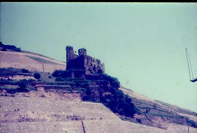 2 Vintage Glass 35mm Slides Ehrenfels Castle Ruins Hillside Germany • $7.50