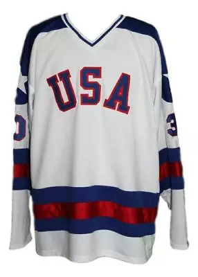 Any Name Number Team USA Miracle On Ice Retro Custom Hockey Jersey Craig White • $49.99