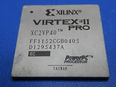 (1) Xilinx Virtex Xc2vp40-6ff1152c 1152 Pin Fpga Missing Pins - Needs Reballed ! • $179.99