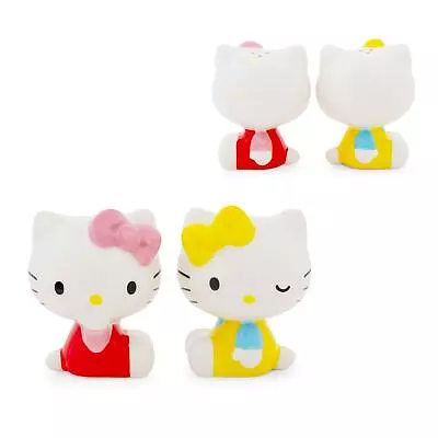 Sanrio Hello Kitty And Mimmy Ceramic Salt And Pepper Shaker Set • $19.99