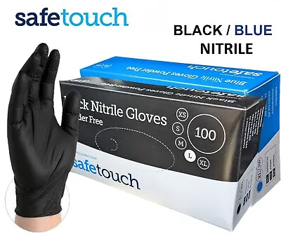 £54.99 • Buy Extra Strong Black Nitrile Powder & Latex Free Disposable Gloves Tattoo Mechanic