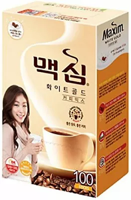 INSTANT COFFEE White Gold Pack Of 100 Packaging May Vary MAXIM • $41.85