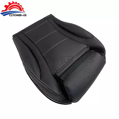 Driver Bottom Leather Seat Cover For 2015-2021 Mercedes Benz C300 Sedan Black • $80.26