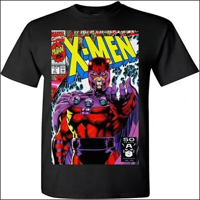 Magneto X-men Comic Movie Black White Mens Women T Shirt Size S-5XL • $19.99