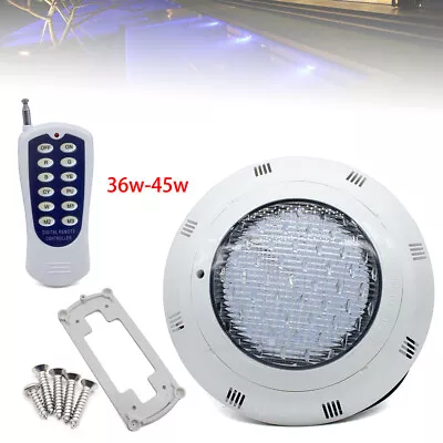 12V 36W/45W Pool Light Underwater Color-change LED Lights RGB IP68 With Remote • $40