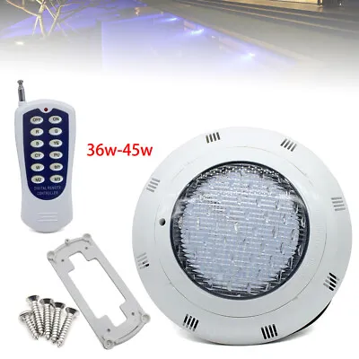 45W Underwater Swimming Pool SPA Light Waterproof RGB 7 Color LED Remote Control • $41.80