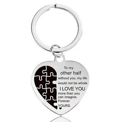 Husband Wife Anniversary  I Love You Keepsake Love Gifts For Men For Her UK 2 • £4.39