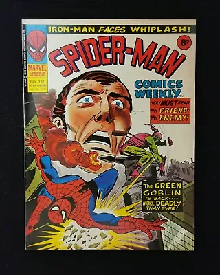 Spider-man Comics Weekly No. 132 1975 - - Classic Marvel Comics + THOR IRONMAN • £10.99