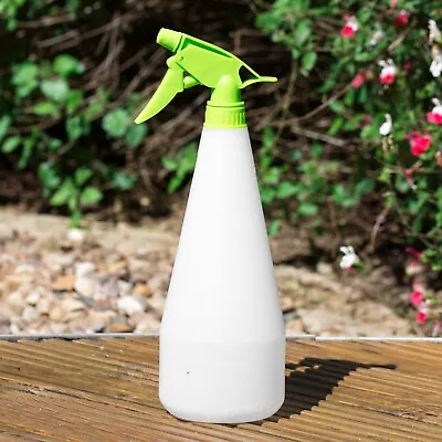 1 Litre Empty Plastic Spray Bottle Plant Flower Watering Can Mister Cleaning • £9.99