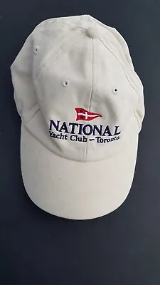 NATIONAL Yacht Club TORONTO Basball Cap 1894 • £15