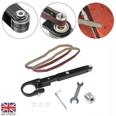 £8.61 • Buy Electric Belt Grinder Belt Sander Angle Grinder Polishing DIY Woodworking Tool
