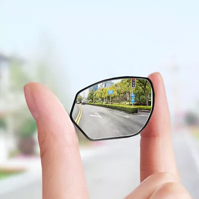 2x Rotatable Car Blind Spots Mirror Wide Angle Rearview Auxiliary Convex Mirrors • $11.98