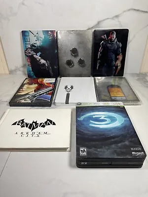 $79.95 • Buy 8 Xbox 360 Game Lot Steelbook/ Special Edition Call Of Duty, Gears Of War Halo