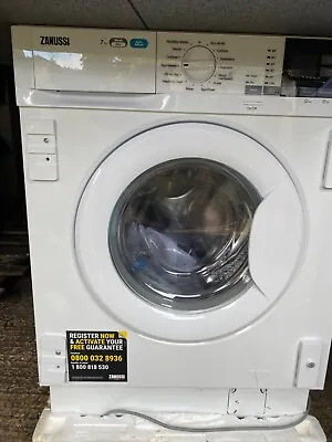 £550 • Buy Zanussi Integrated Washing Machine / Washer Dryer 7KG - Z716WT83BI