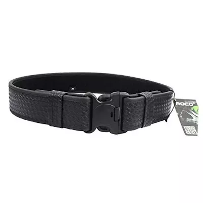  Basketweave Duty BeltPolice Duty Belts Web Duty Belt With Loop Medium 34-40 • $49.67