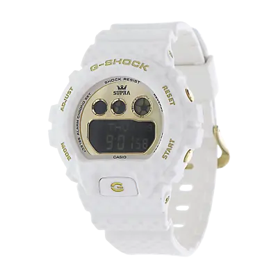 Casio G-shock Women's GMDS6900SP-7 Digital Supra White Polka Dot Band 46mm Watch • $139