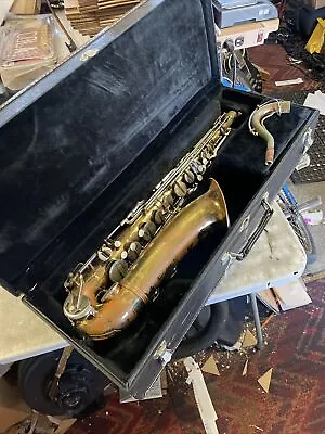 Used Vintage Noblet Paris France Tenor Saxophone Standard Mdl 89M Ser.# 13788 • $275