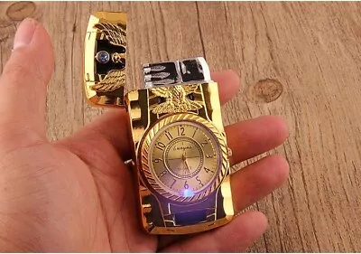 Creative Personality Watch Windproof Inflatable Jet Lighter Windproof Lighter • $30