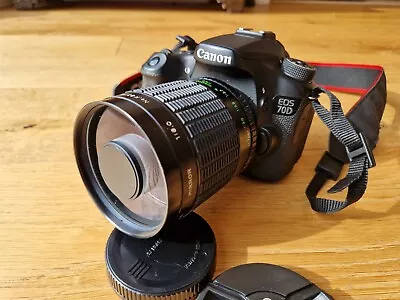 Canon EF Mount 500mm Mirror Lens 4 Eos 1D 5D 6D 250D 2000D 600D 650D 7D Cameras • £25.07