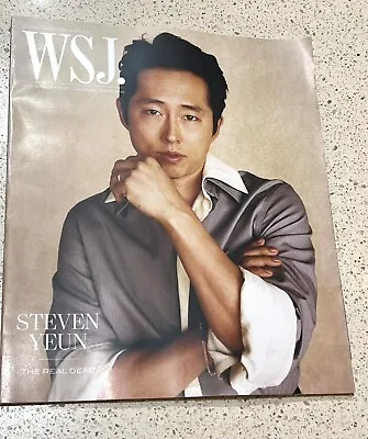 WSJ Magazine Wall Street Journal 2023 Spring Issue 143 Men’s Style Steven Yeun • $9.95