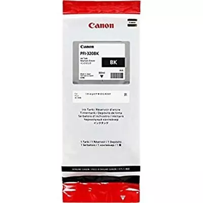 Canon Pfi- 320bk Black Ink For Tm Range - 300ml • $273.89