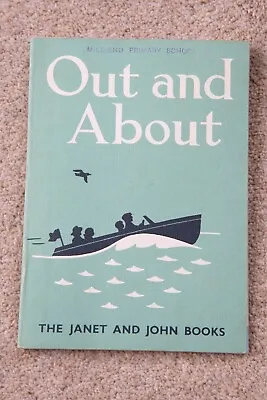 Vintage  Out And About  Reading Book From The JANET AND JOHN BOOKS • £15