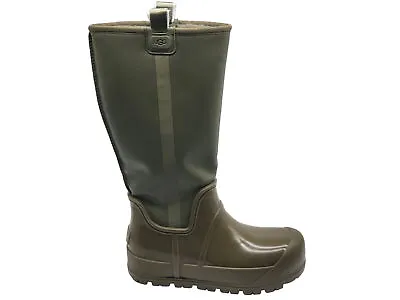 Ugg Womens Raincloud Lace Boots Green Size 7 • $79.99