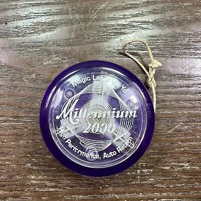 Millennium 2000 Professional Yo Yo High Speed Weight Balance Magic Return Purple • $13.45