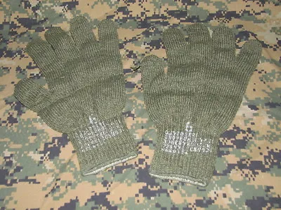 *Glove Liners US Army Military Wool You Choose Size 2-6 OD GREEN • $16.99