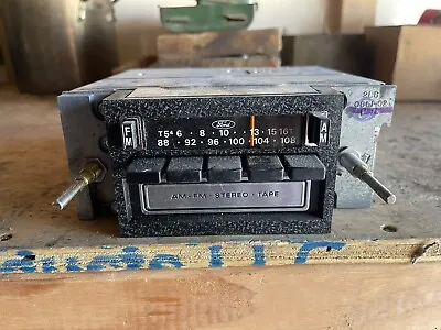 Factory Ford AM/FM Radio 8-Track LE0SF-19A168-AA 1980 Thunderbird 1981 1982 • $200