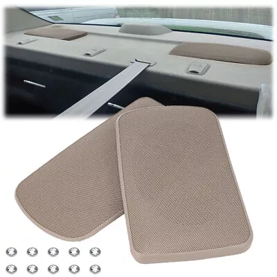 Tan Rear Speaker Grille Covers For Toyota Camry 2002 2003  2004 2005 2006** • $14.39
