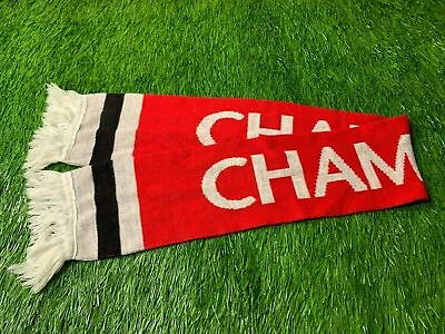 Manchester United # 19 Champions Football Fan Scarf Official Licensed Product • $8.49