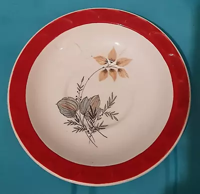 Barratts Staffordshire English Floral Saucer 5.6 In • £4