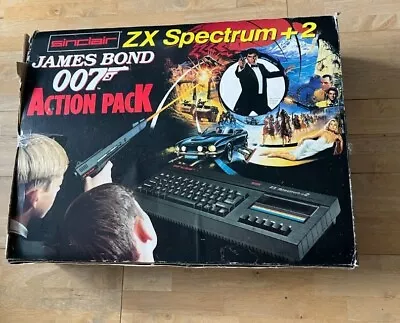 Sinclair ZX Spectrum 128k +2 James Bond Pack • £61