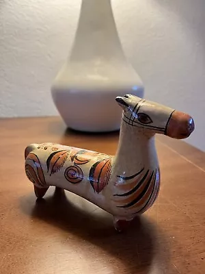 Mexican TONALA Handmade Folkloric Pottery Mule DONKEY Horse VINTAGE Shabby READ • $17