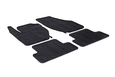 All Weather Rubber Floor Mats (fits 2013-2019 Volvo V40) - 4 Piece Set - Black • $99.99