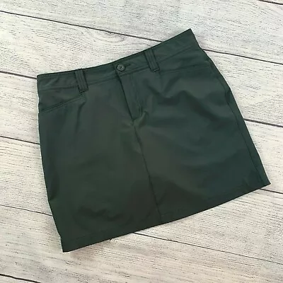 Eddie Bauer Skort Sz 6 Gray Activewear Skirt With Shorts Underneath Casual Comfy • $10