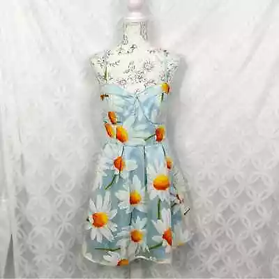 Minuet Rockabilly Sunflower Dress NWT Size M • $18.75