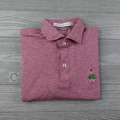 Holderness & Bourne Long Sleeve Polo Shirt Merion Golf Club Men's S Small • $89.96