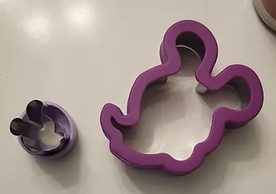 Minnie Mouse Comfort Grip Cookie Cutter Set Of 2 • $7.99