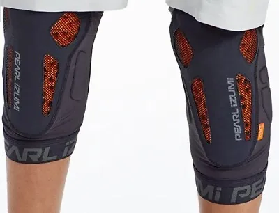 New! Pearl Izumi Elevate Knee Guards Adult XL Mountain Bike MTB Armor Pads Black • $64.99