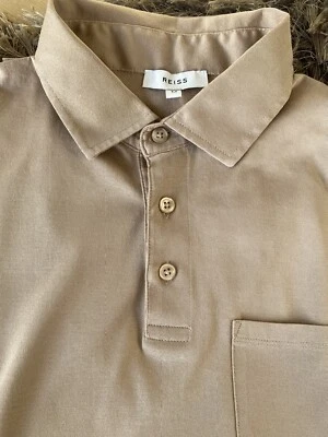 £5.50 • Buy Reiss Button Up Polo Shirt