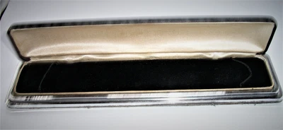 £7.50 • Buy Empty Art Deco {Arrow} Long Watch Box Made In U.S.A,US Pat 2006827,21 Cms X 5cms