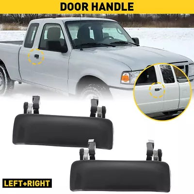 Outside Driver Passenger Side Door Handle Set Of 2 For 98-11 Ford Ranger Mazda • $20.99