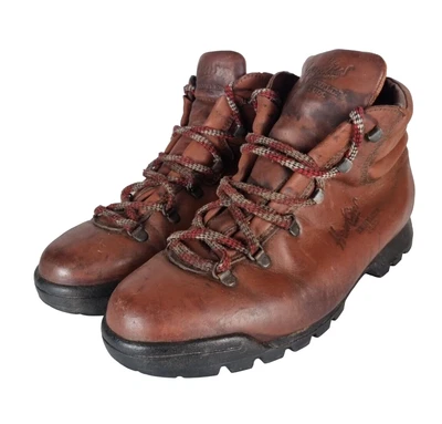 £49.99 • Buy Mens Vintage Hawkins Boots Hiking Walking Boots Vibram Sole Leather UK10 EU44
