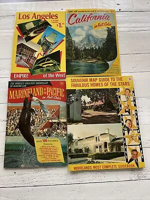 Lot 4 Brochures: Los Angeles California Marineland Of The Pacific & Souvenir • $18.09